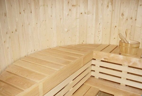 Sử dụng gỗ thông trắng Phần Lan làm phòng xông hơi