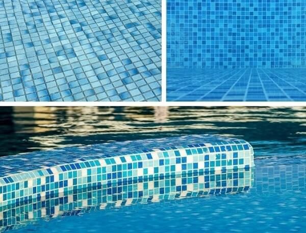 Ứng dụng của gạch Mosaic - Ốp bể bơi