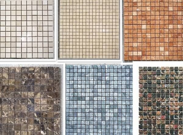 Gạch Mosaic được phân thành 4 loại chính