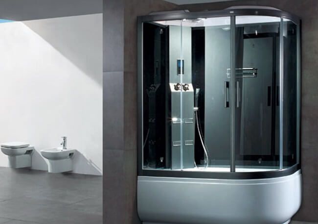 Bồn tắm xông hơi giúp tạo ra một không gian riêng biệt