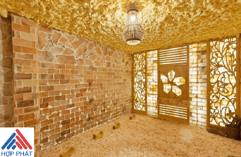 Phòng xông hơi hồng ngoại được thi công bởi Hợp Phát Sauna