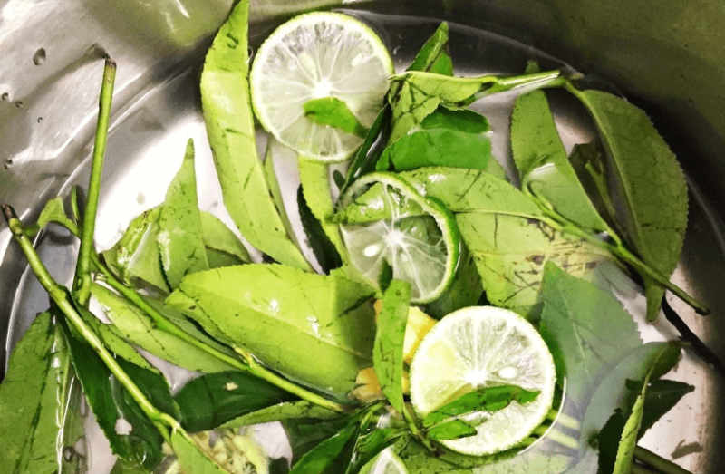 Cách nấu nước xông hơi lá trà xanh