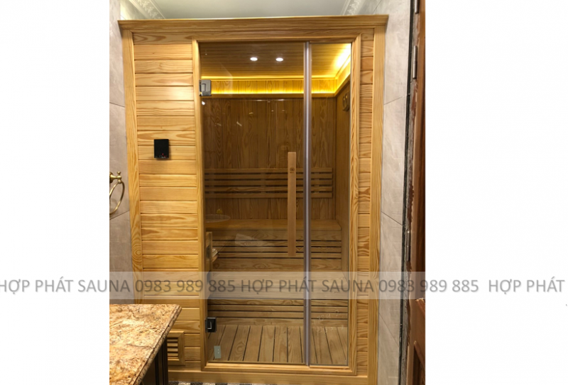 Phòng xông hơi khô 3 người trong spa