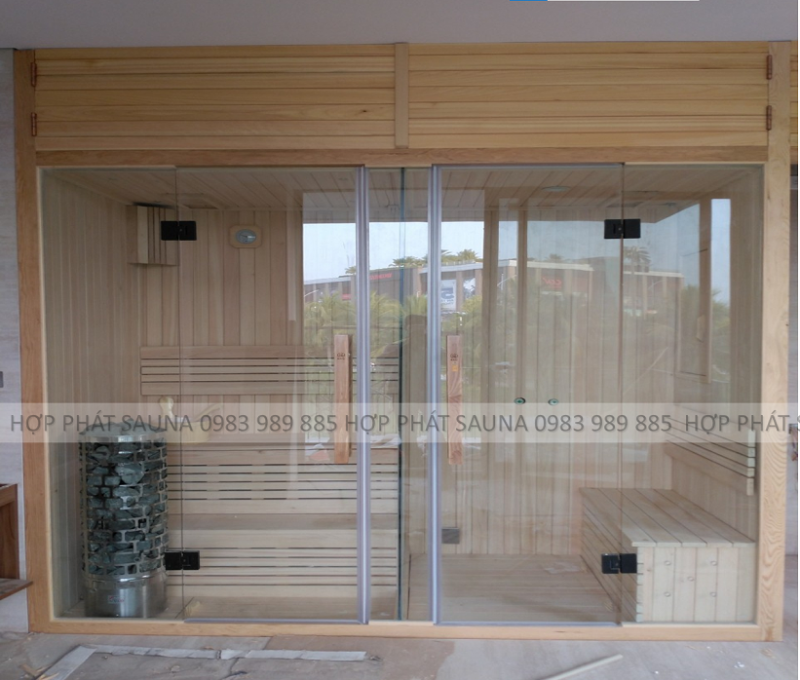 Phòng xông hơi khô nhập khẩu tại Hợp Phát Sauna