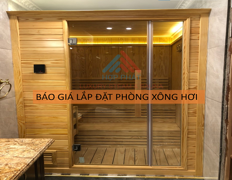 Báo giá phòng xông hơi